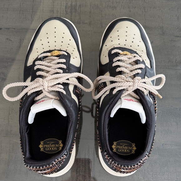 Nike The Sophia Air Force 1 Sneakers. Womens size 9.5 premium Goods - Picture 4 of 8